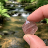 Amatista Geometría Sagrada Cristal Facetado