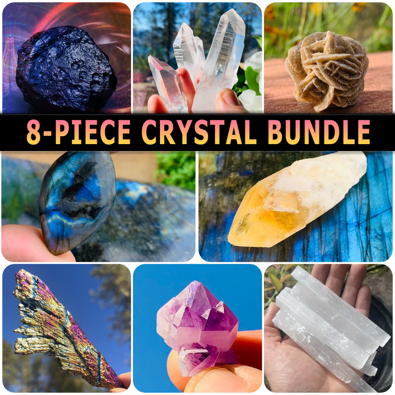 8-Piece "All our Favorite" Crystal Bundle Kit