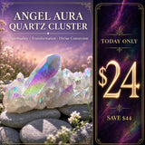 Angel Aura Quartz Cluster 👉 Έκπτωση 75%.