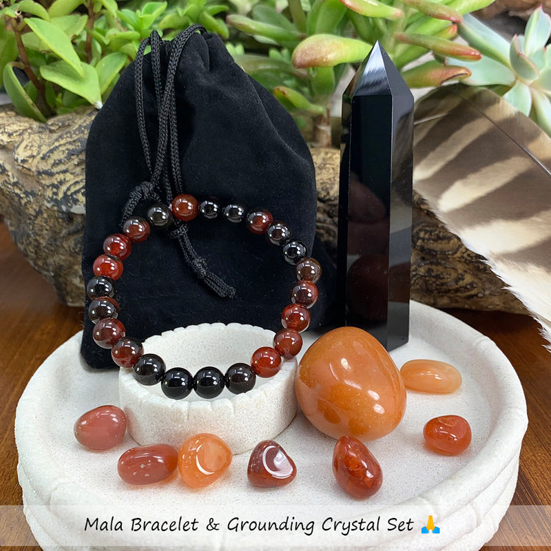 FREE GIVEAWAY! Ground Crystal Set + Bracelet - (Just Pay Cost of Shipping)