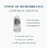 Lemurian Seed Crystal "Memory Quartz"