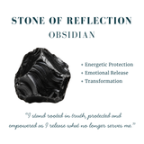 28 Piece Obsidian Protection Grid PLUS BONUS FREE TEKTITE