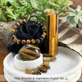 Mala Bracelet & Inspiration Crystal Set 🙏