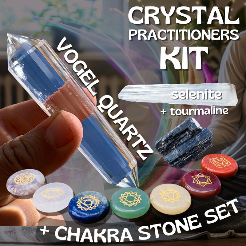 ✨Magicka Academy Crystal Healing Masterclass Starter Sæt