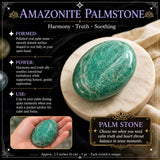 60 % rabatt på Amazonite Palmstone kun 1 dag