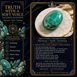 60 % rabatt på Amazonite Palmstone kun 1 dag