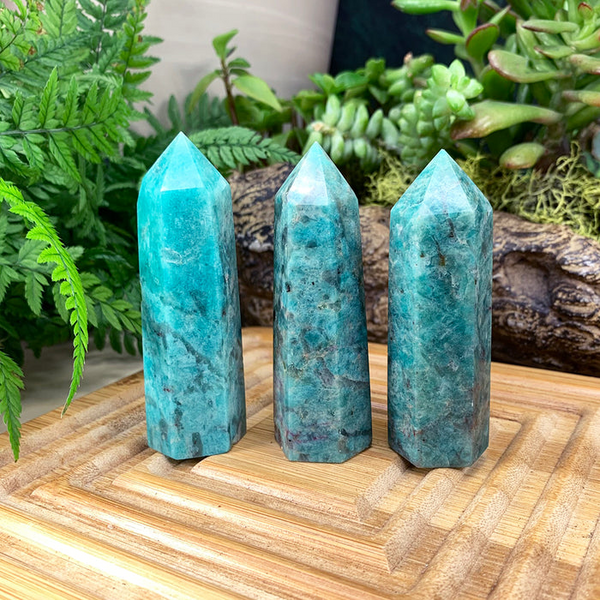 $5 Amazonite Crystal Point - One Day-Only Promo
