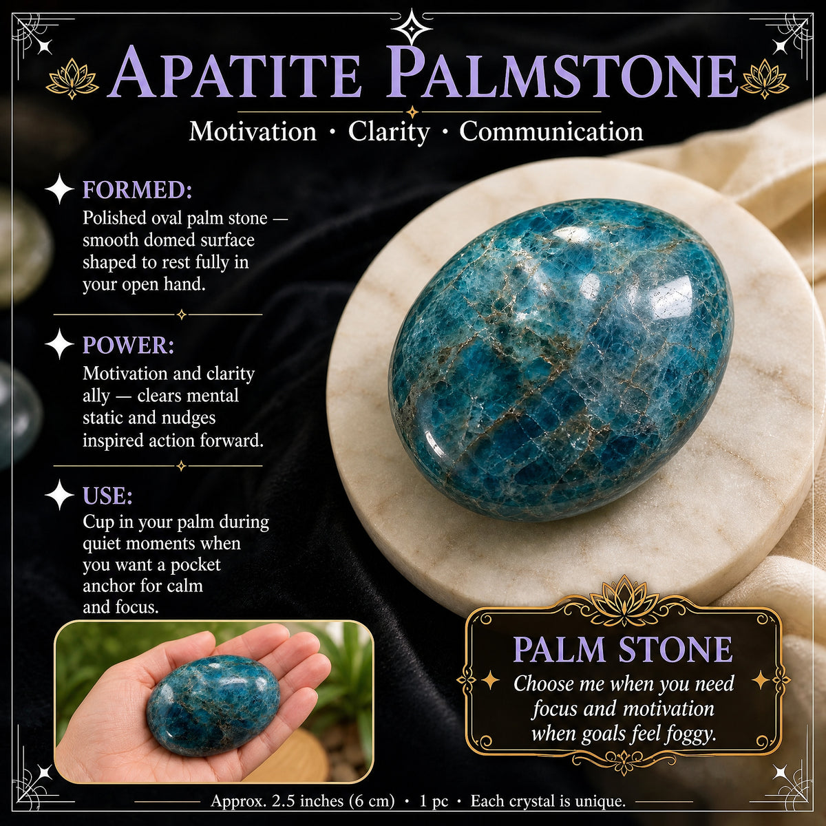 Palme d'apatite