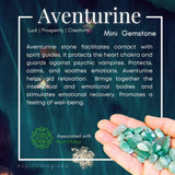 Aventurine Mini Gemstones (50 Gram / 1.7oz. Lot)