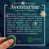 Aventurine Worry Stone - worrystone