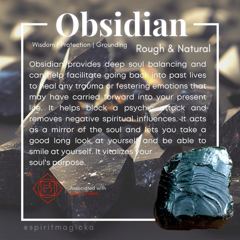 Black Obsidian Rough - rawstone