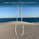 Caribbean Jasper - 6th Chakra Stone Necklace