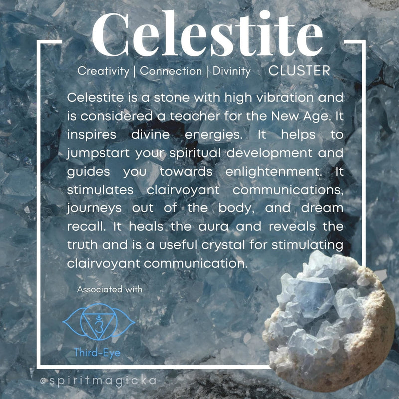 Celestite Geode Cluster - clustergeode