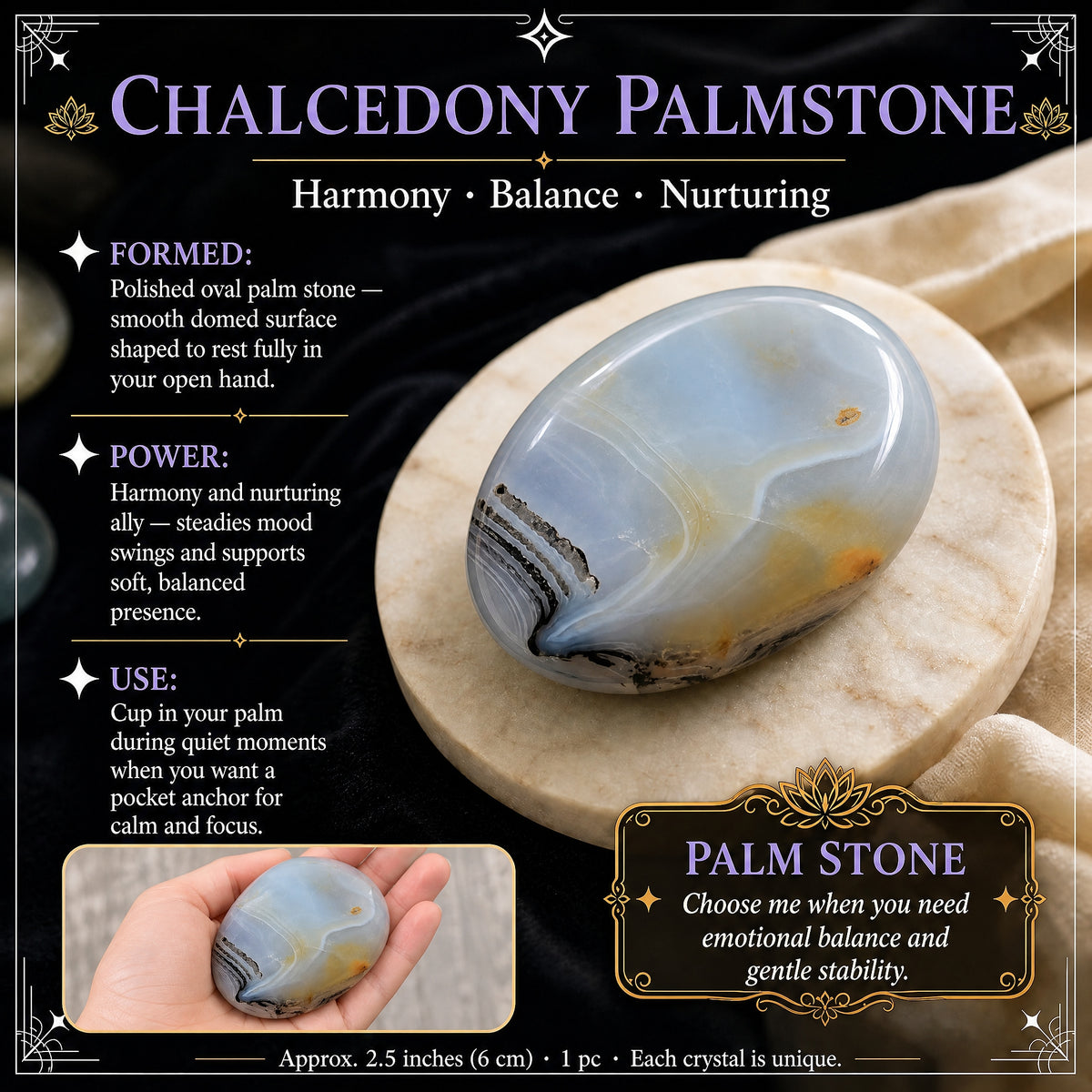 Calcédoine Palmier