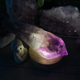 Crystal Mood Light (Dark Amethyst Crystal Wand) - wand