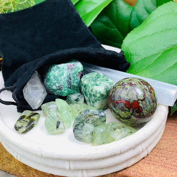 WORKING ON🌟 Courage + Positivity Crystal Collectors Surprise Pouch(For Subscription)