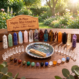 SALE TODAY- SAVE 70% -56 Piece Mighty Crystal Set
