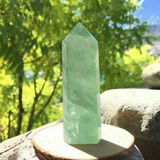 Green Fluorite Mini Crystal Point