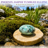 Ellipse roulée en garniérite
