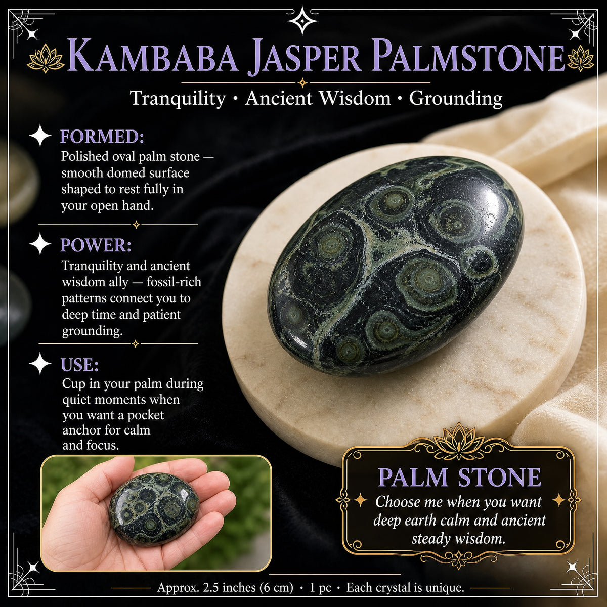 Jaspe Kambaba Palmier