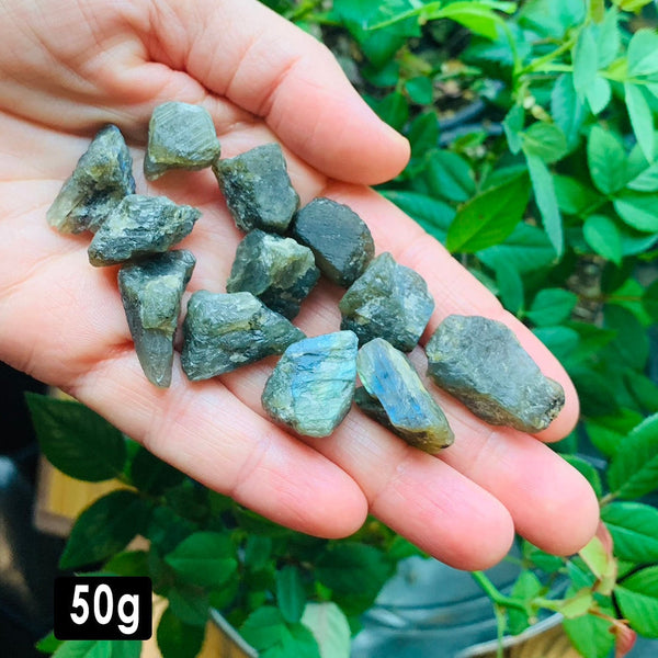 Labradorite Small Rough Stones (50 Gram / 1.7oz Lot) - rawstone