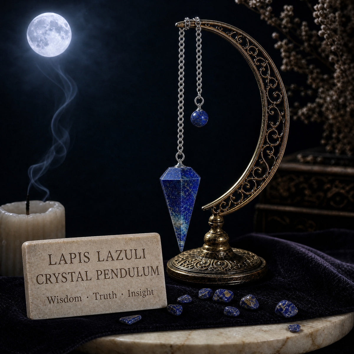 Amethyst Macramé Pendant Necklace