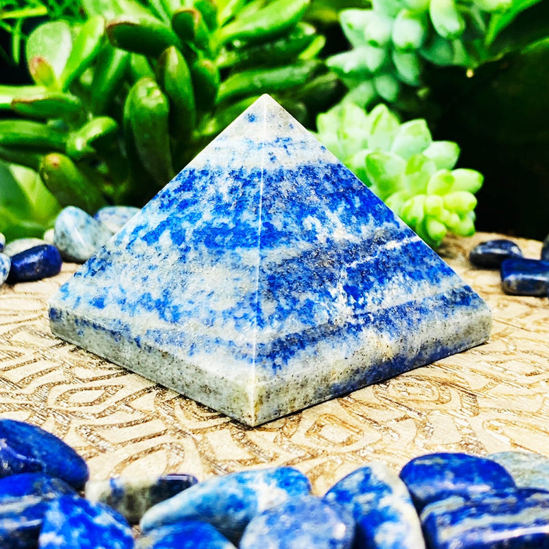 Lapis Lazuli Pyramid - Medium - pyramids