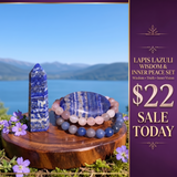 Lapis Lazuli Wisdom & Inner Peace Set