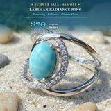 Κολιέ μενταγιόν Z ARRON DESIGN Serenity Moonstone από χάλκινο σύρμα