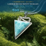 Z ARRON DESIGN Colar com pingente de fio de cobre Serenity Moonstone