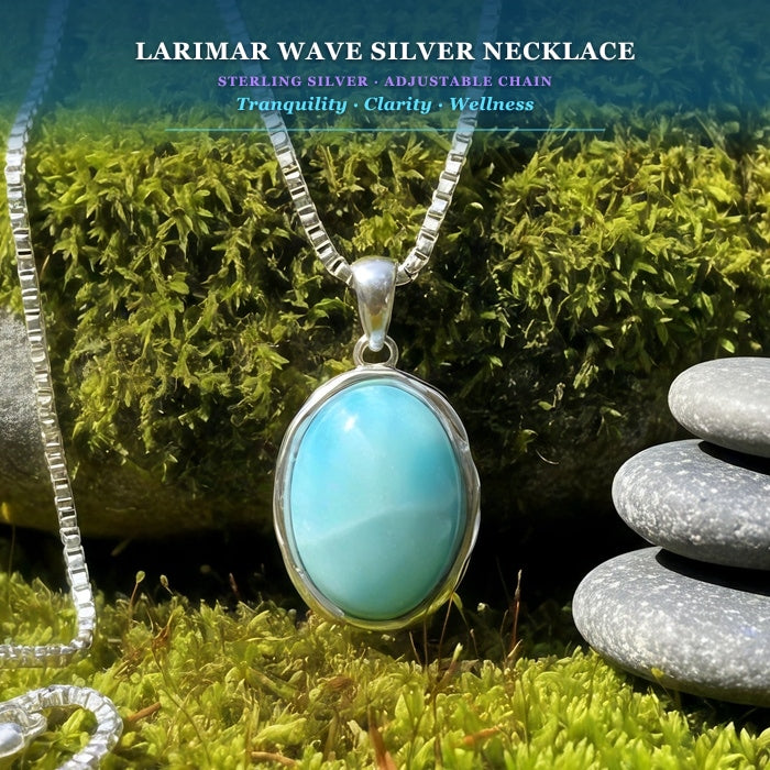 Z ARRON DESIGN Collier avec pendentif en fil de cuivre et pierre de lune Serenity