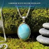 Κολιέ μενταγιόν Z ARRON DESIGN Serenity Moonstone από χάλκινο σύρμα