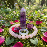Dream Amethyst Heart Harmony Set