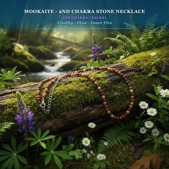 Mookaite - 2nd Chakra Stone Necklace