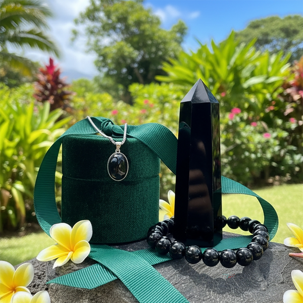 Z ARRON DESIGN Serenity Mondstein Kupferdraht-Anhänger-Halskette