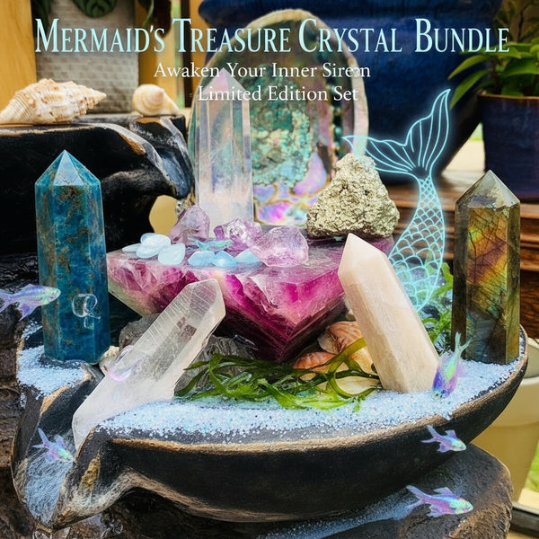 Ensemble de 16 cristaux d'enchantement de sirène 🧜‍♀️