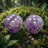 Amethyst Set of 2 Dice