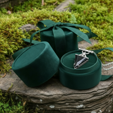 Black Onyx & Silver Guardian Necklace