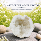 Quarz Geode Achat Kristall