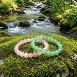 49-Piece Rose Quartz & Loving Stones Feel-Good Crystal Set