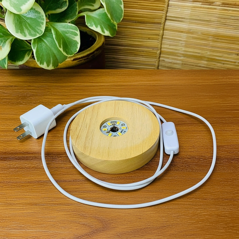 Selenite Serenity Light + Chakra Stones Set