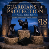 SALE TODAY - $18 -Spirits of Guardians of Protection – Animal Totem Set