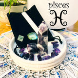 AAA Pisces Zodiac Crystal Fusion Set With Pouch