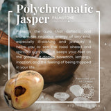 Polychromatic Jasper Palmstone - palmstone