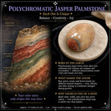 Polykromatisk Jaspispalmsten