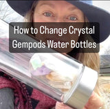 Mixed Agate Gem Pod Water Bottle 💧