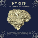 Pyrite - The Stone of Good Fortune - rawstone