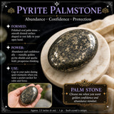 Pierre de palme en pyrite
