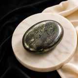 Pierre de palme en pyrite