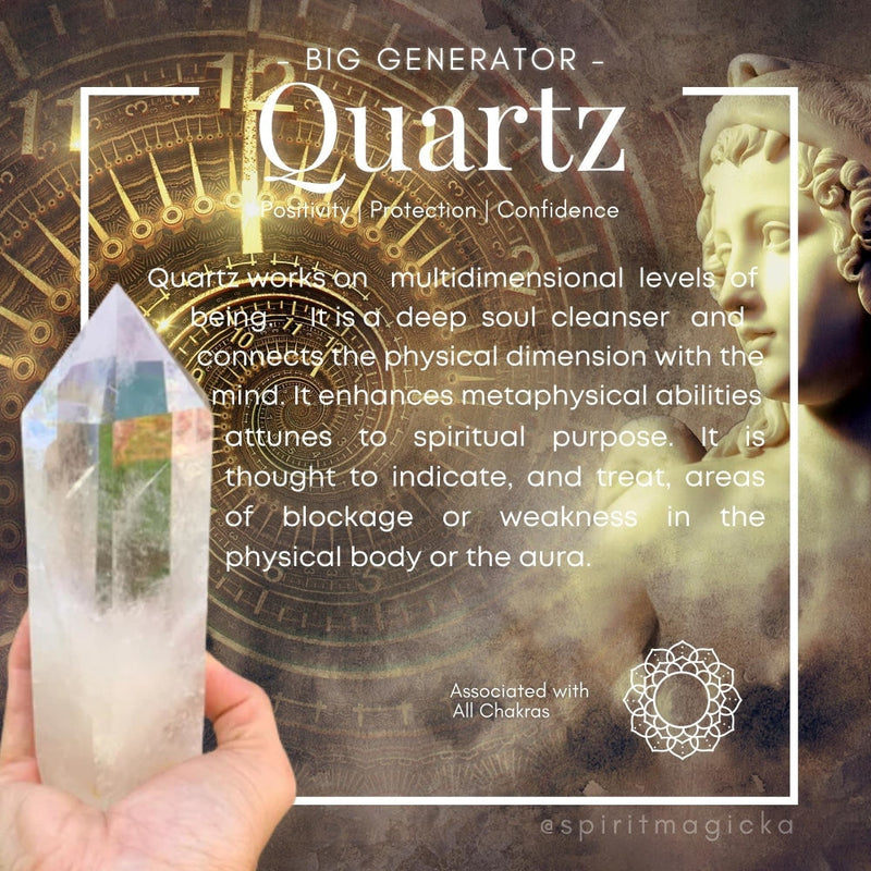 Quartz Generator - crystal